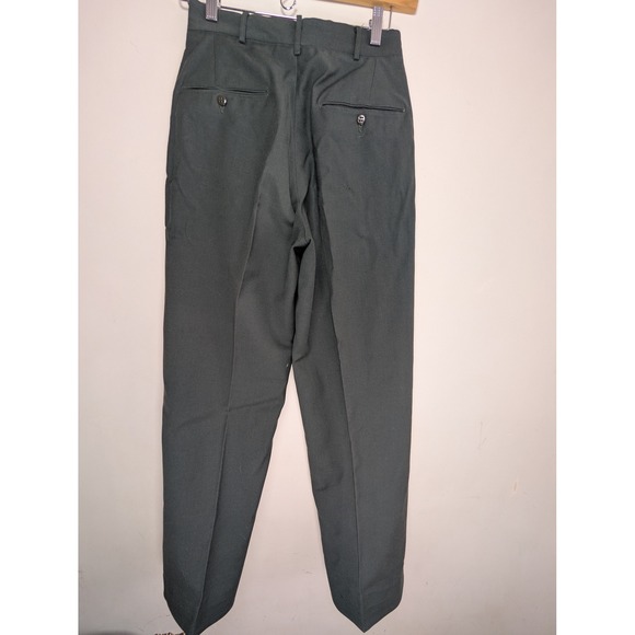 Mens Vintage US Army Class A Green Uniform Suit Coat 37 R Trousers 29x34 - Picture 11 of 14